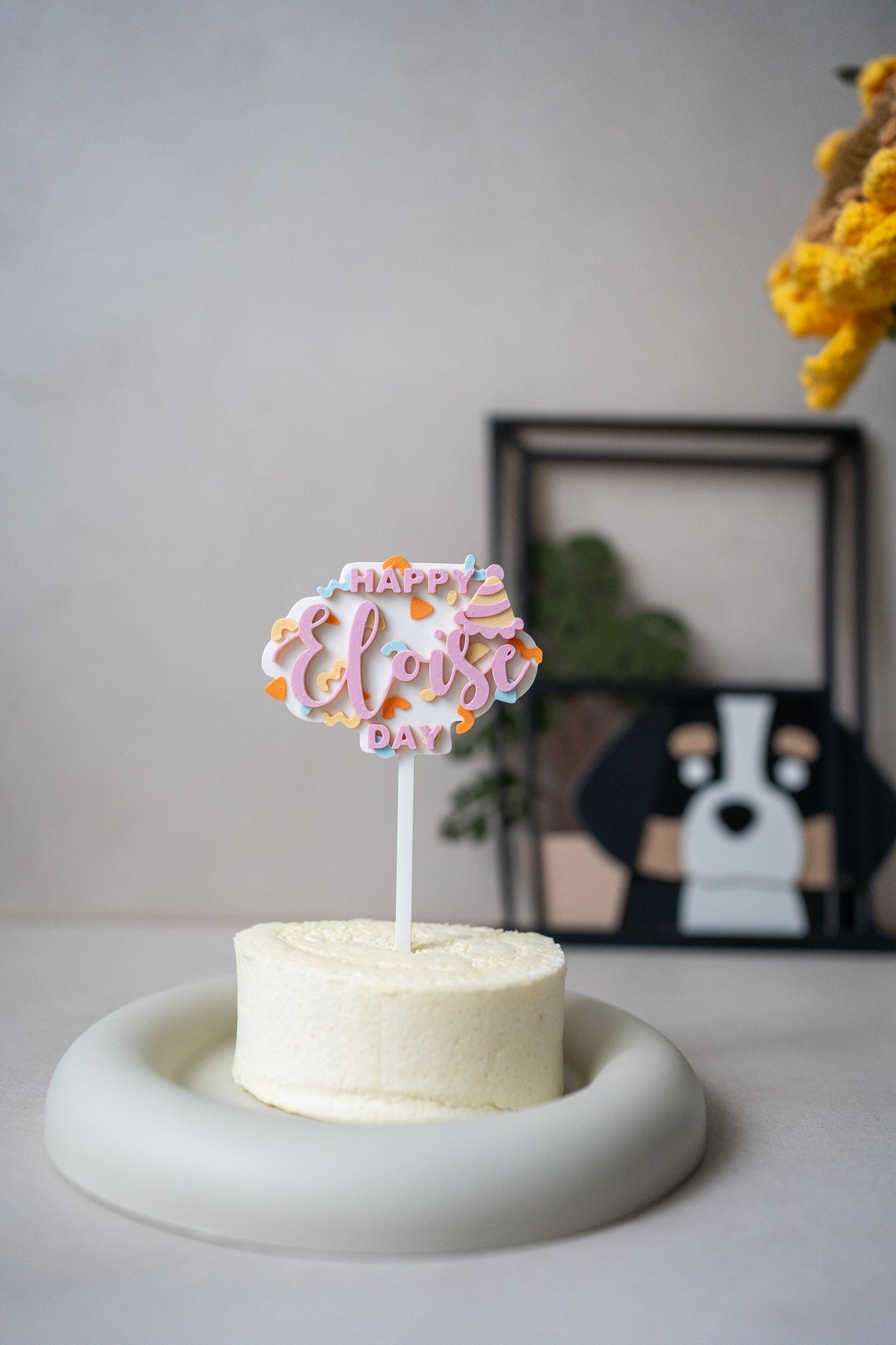 Komfetí | Cake Topper