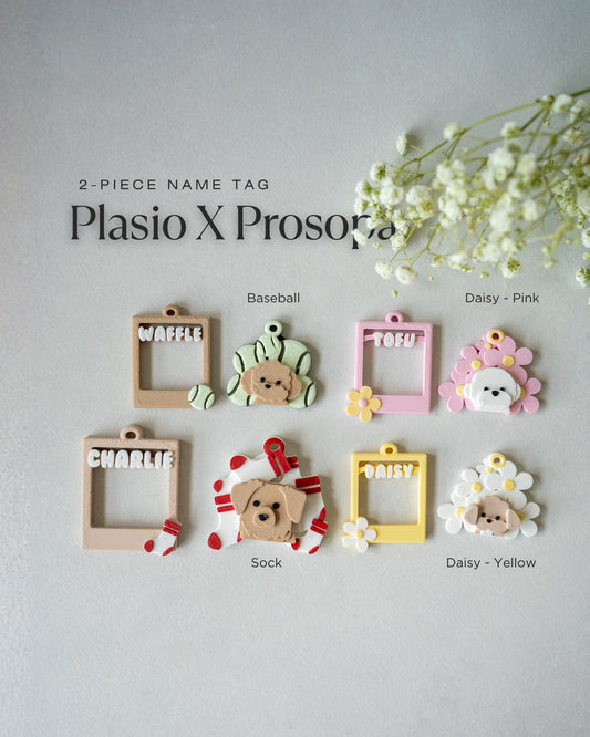 Plasio X Prosopa | 2-Piece Name tag