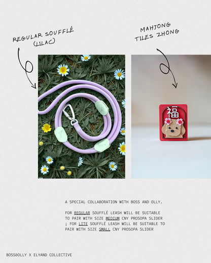 Regular Soufflé Leash X [Medium] CNY Prosopa Slider