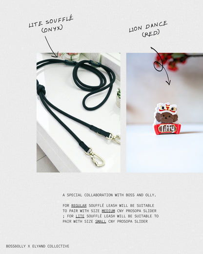 Lite Soufflé Leash X [Small] CNY Prosopa Slider