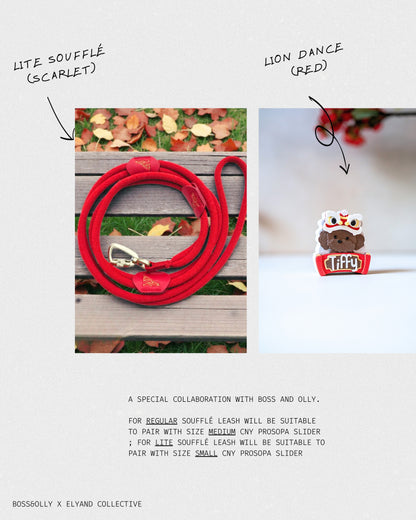 Lite Soufflé Leash X [Small] CNY Prosopa Slider