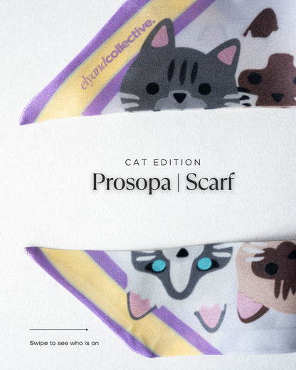 Prosopa | Cat Edition Scarf