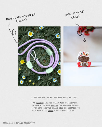 Regular Soufflé Leash X [Medium] CNY Prosopa Slider