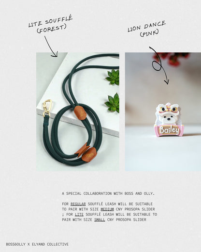 Lite Soufflé Leash X [Small] CNY Prosopa Slider