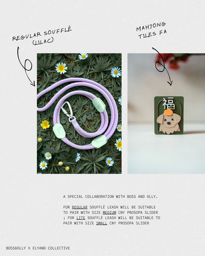 Regular Soufflé Leash X [Medium] CNY Prosopa Slider