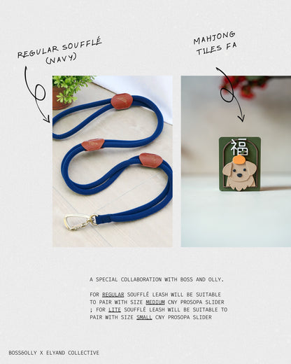 Regular Soufflé Leash X [Medium] CNY Prosopa Slider