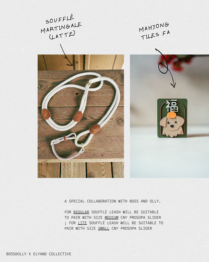 Regular Soufflé Leash X [Medium] CNY Prosopa Slider