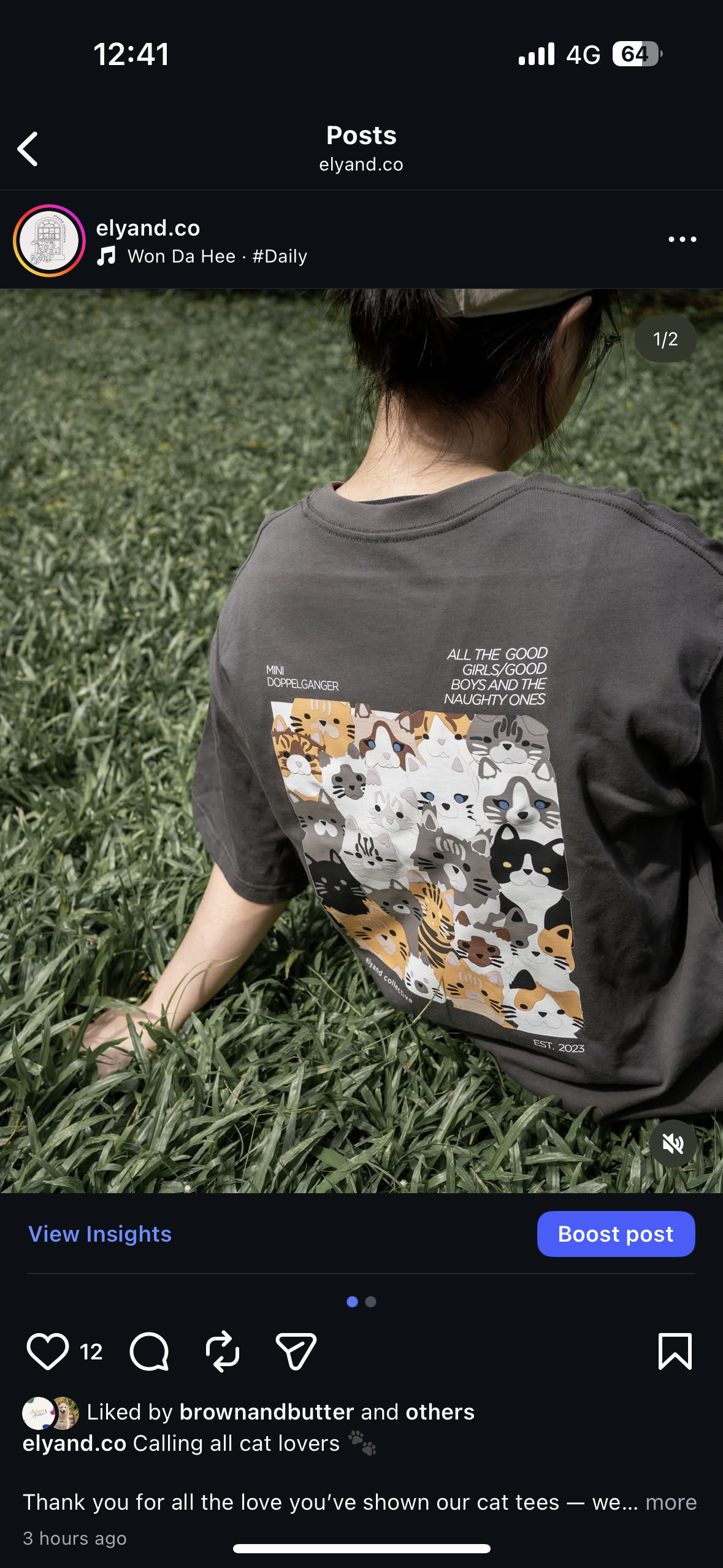 Prosopa | T-shirt Cat Hair Everywhere