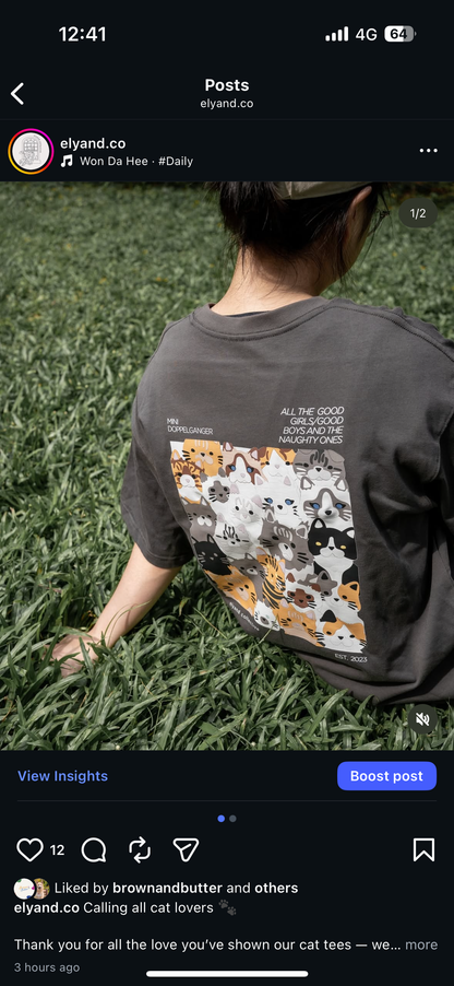 Prosopa | T-shirt Cat Hair Everywhere