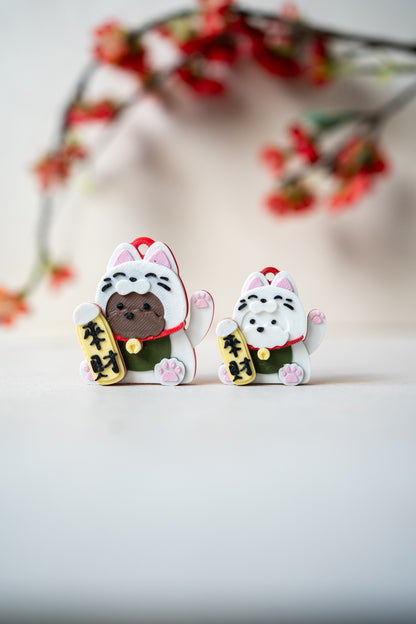 CNY Prosopa X Fortune Cat | Name Tag